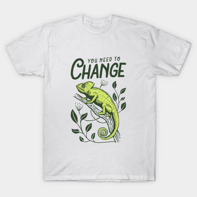 Need to Change T-Shirt by Magniftee